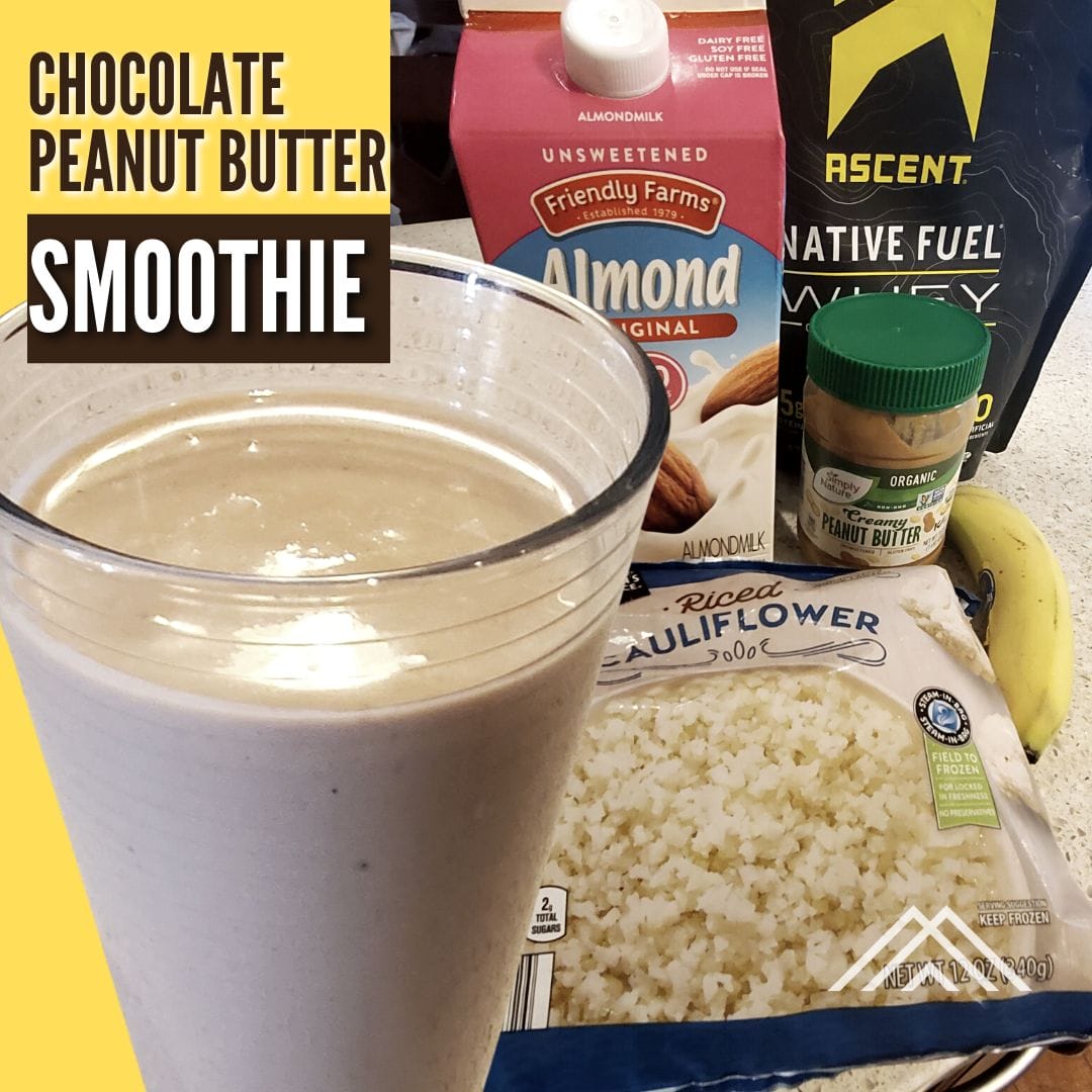 Chocolate Peanut Butter Smoothie