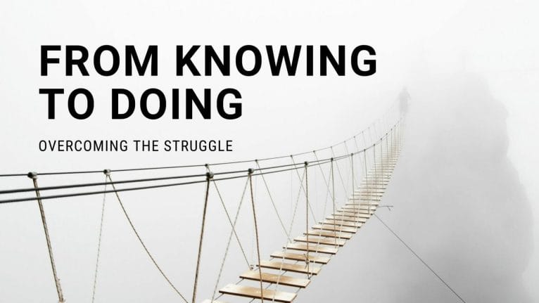 From Knowing to Doing: Overcoming the Struggle 1 How Fitness Shortcuts Can Harm Your Health A Guide for Fitness Enthusiasts 2